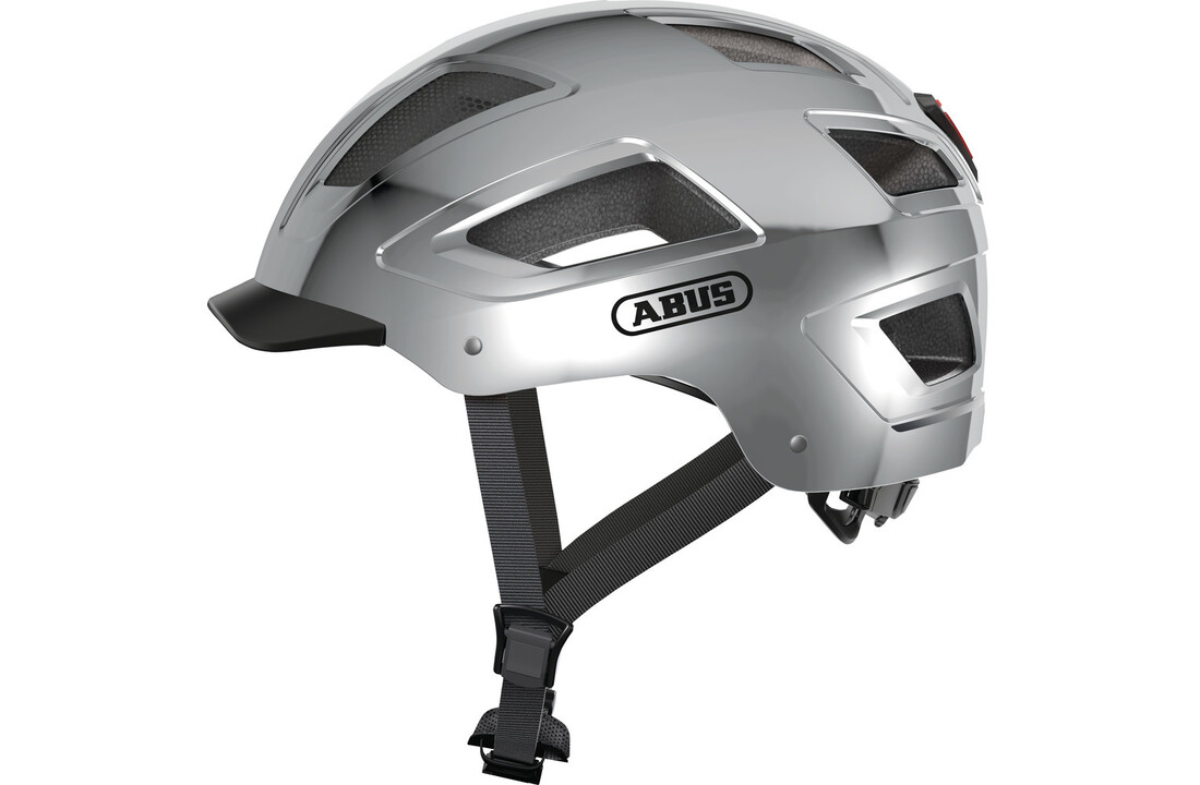 Abus Fietshelm Hyban 2.0 - Chrome Silver