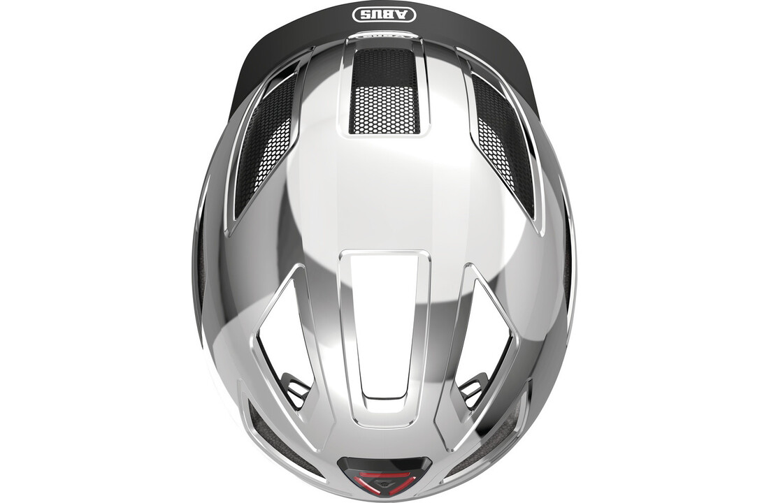 Abus Fietshelm Hyban 2.0 - Chrome Silver