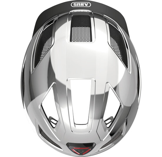 Abus Fietshelm Hyban 2.0 - Chrome Silver