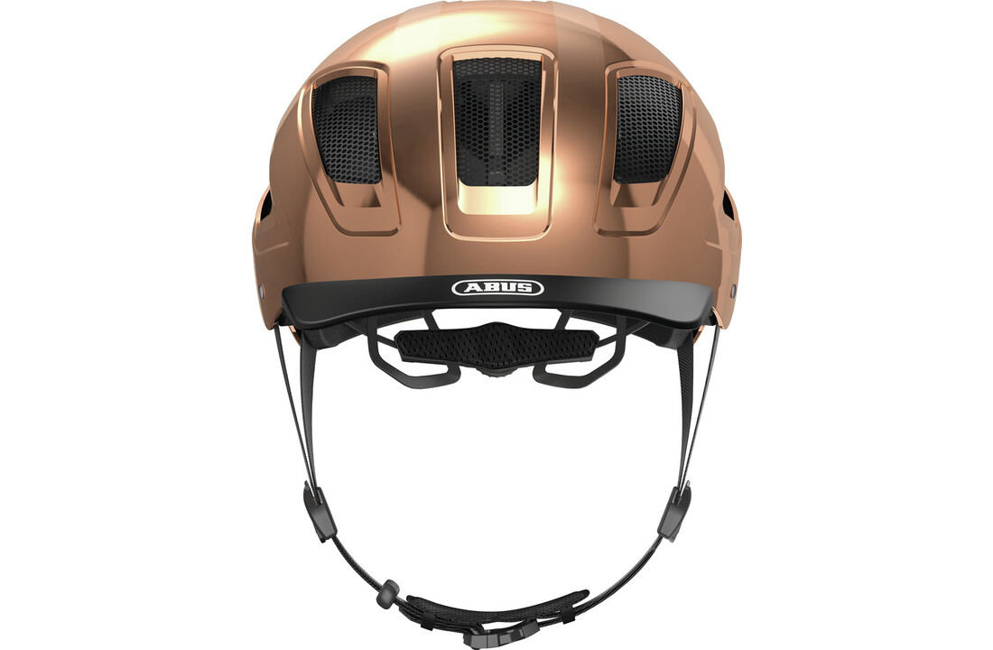 Abus Fietshelm Hyban 2.0 - Chrome Rosé