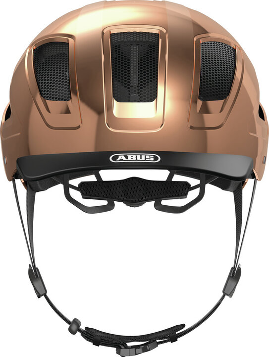 Abus Fietshelm Hyban 2.0 - Chrome Rosé