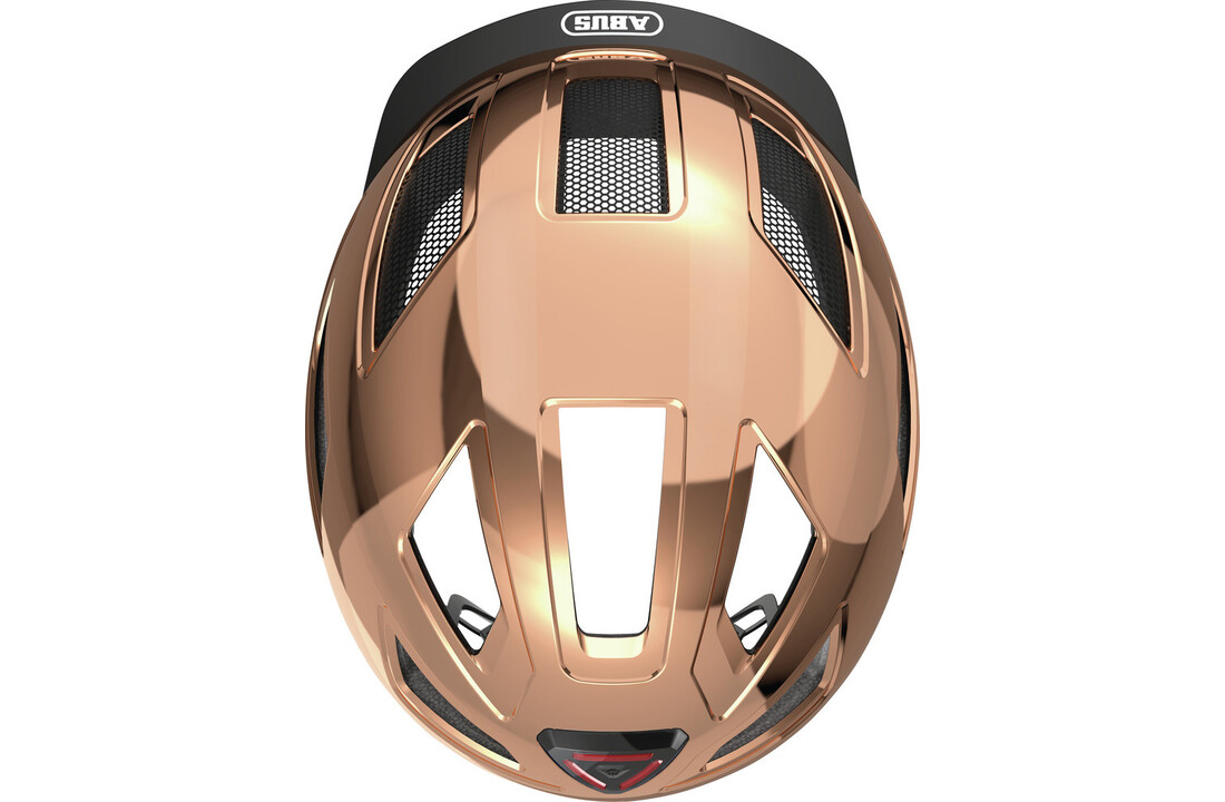 Abus Fietshelm Hyban 2.0 - Chrome Rosé