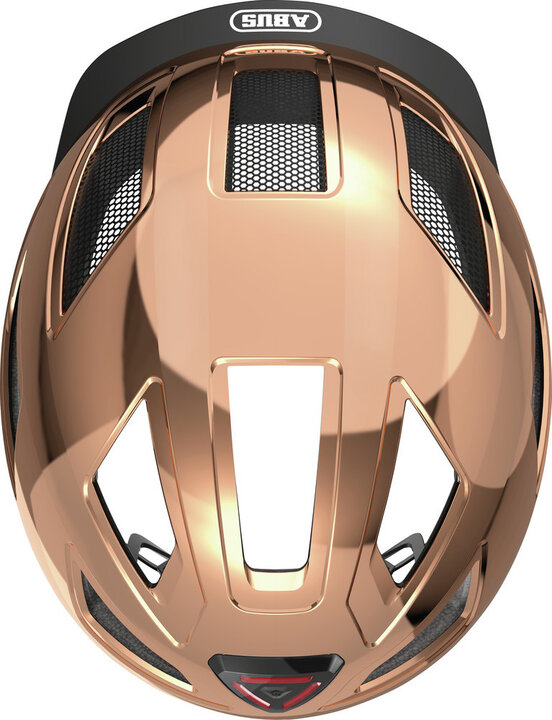 Abus Fietshelm Hyban 2.0 - Chrome Rosé