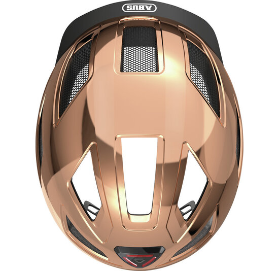 Abus Fietshelm Hyban 2.0 - Chrome Rosé