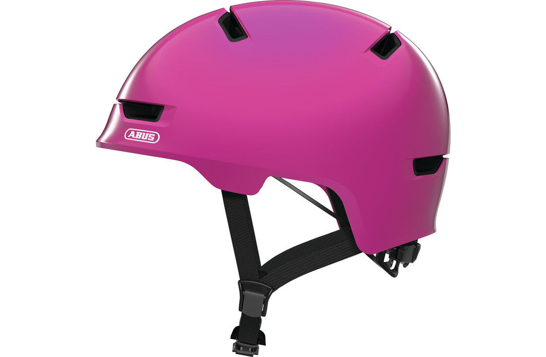 Abus Fietshelm Scraper 3.0 Kid - Shiny Pink