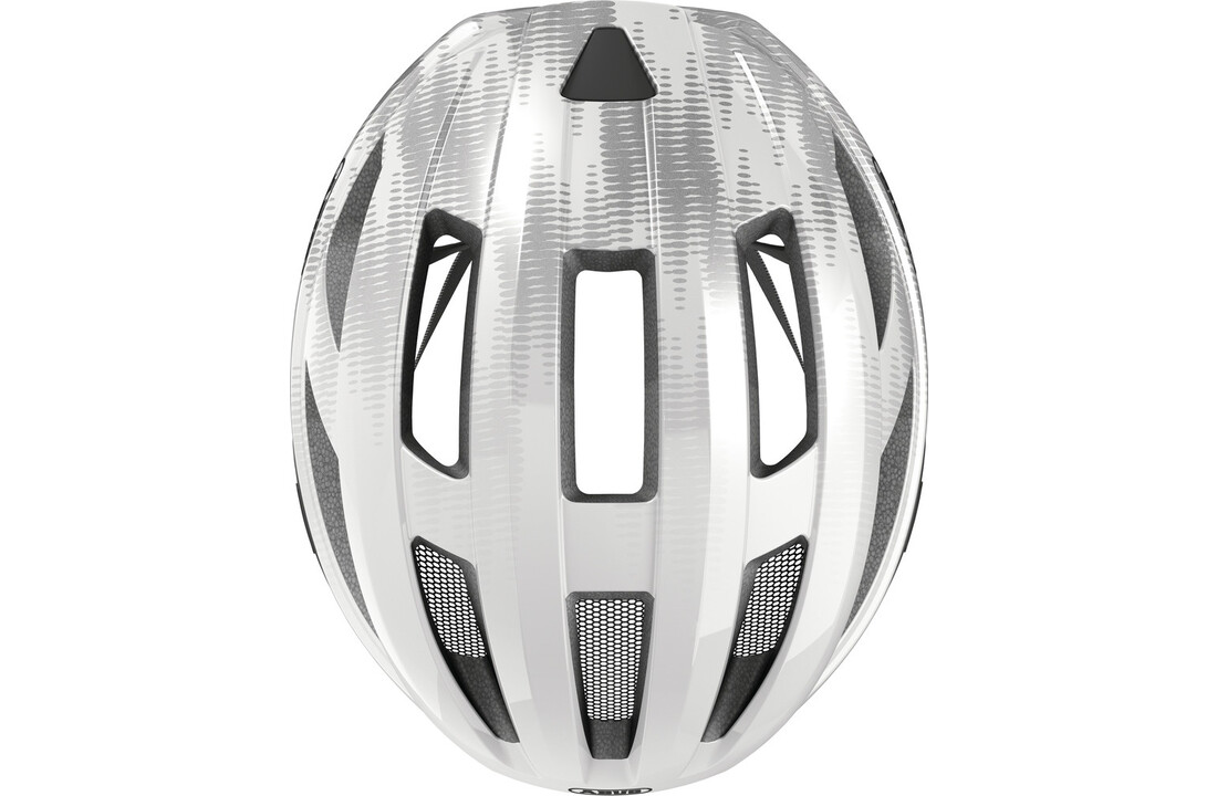 Abus Fietshelm Macator MIPS - Polar White - Inclusief Afneembaar Vizier