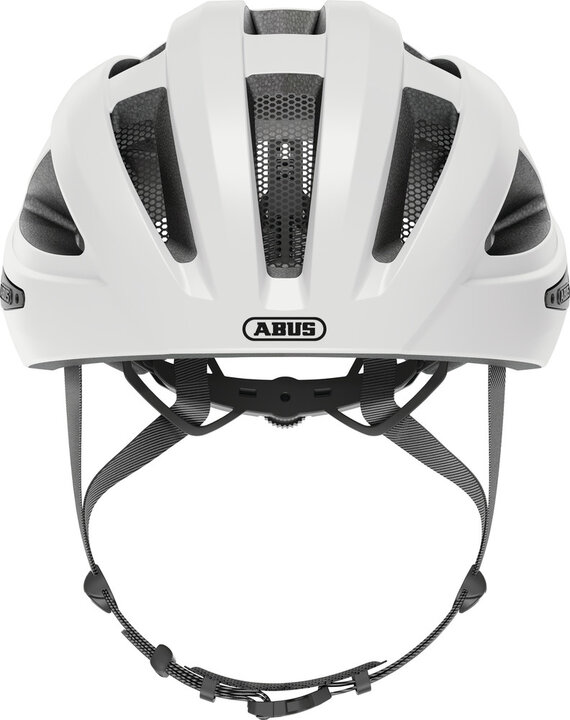 Abus Fietshelm Macator MIPS - Polar White - Inclusief Afneembaar Vizier