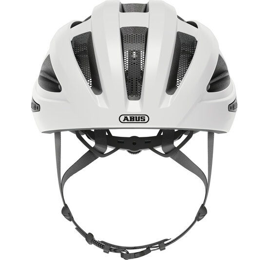Abus Fietshelm Macator MIPS - Polar White - Inclusief Afneembaar Vizier