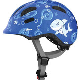 Abus Smiley 2.0 - Blue Sharky - Kinder Fietshelm
