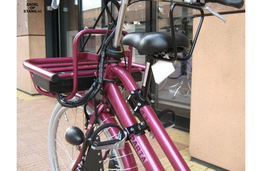 Tweedekansje! Zadel Op Stang Model 1 Voor Damesfiets Met Dubbele Stang