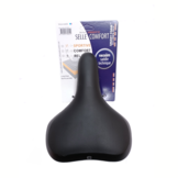 Selle Comfort Pure Fietszadel - Zwart - Met Smart Foam Techniek
