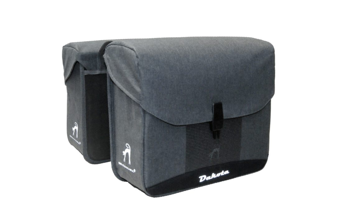 Special Edition Dandell Dakota Dubbele Fietstas Grijs 39
