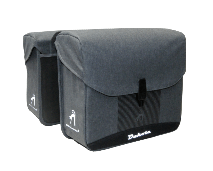 Special Edition Dandell Dakota Dubbele Fietstas Grijs 39