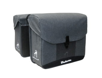 Special Edition Dandell Dakota Dubbele Fietstas Grijs 39