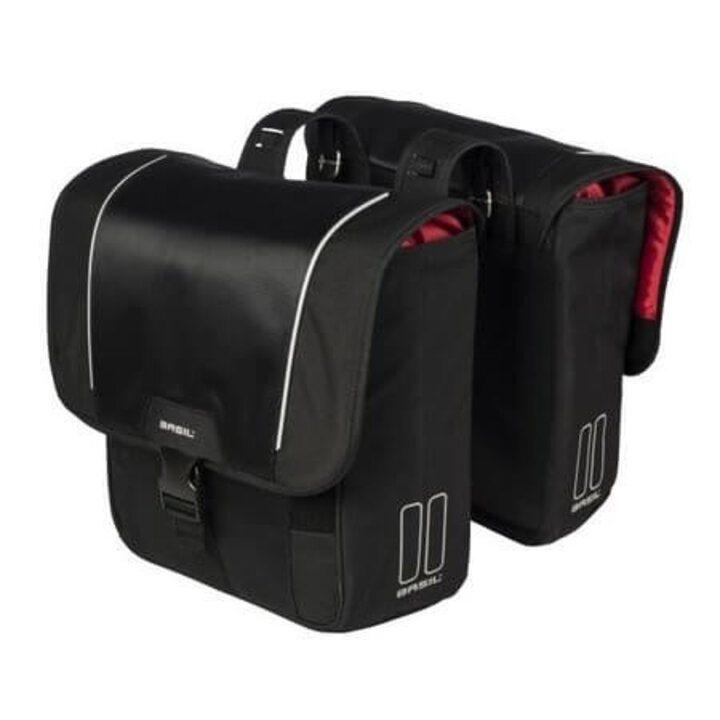 Basil Sport Design Dubbele Fietstas - Zwart - 32L
