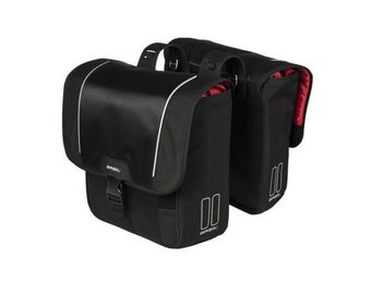 Basil Sport Design Dubbele Fietstas - Zwart - 32L