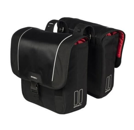 Basil Sport Design Dubbele Fietstas - Zwart - 32L