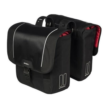 Basil Sport Design Dubbele Fietstas - Zwart - 32L