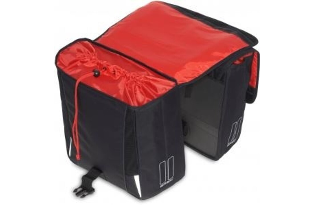 Basil Sport Design Dubbele Fietstas - Zwart - 32L