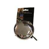 Hollandia Zilverkleurige Stalen Fietsbel 80 MM