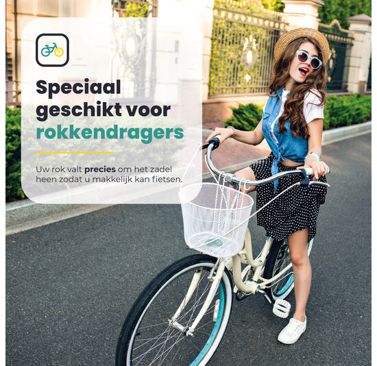 Voltano Rocky zadel / Fietszadel Met Punt - Zwart