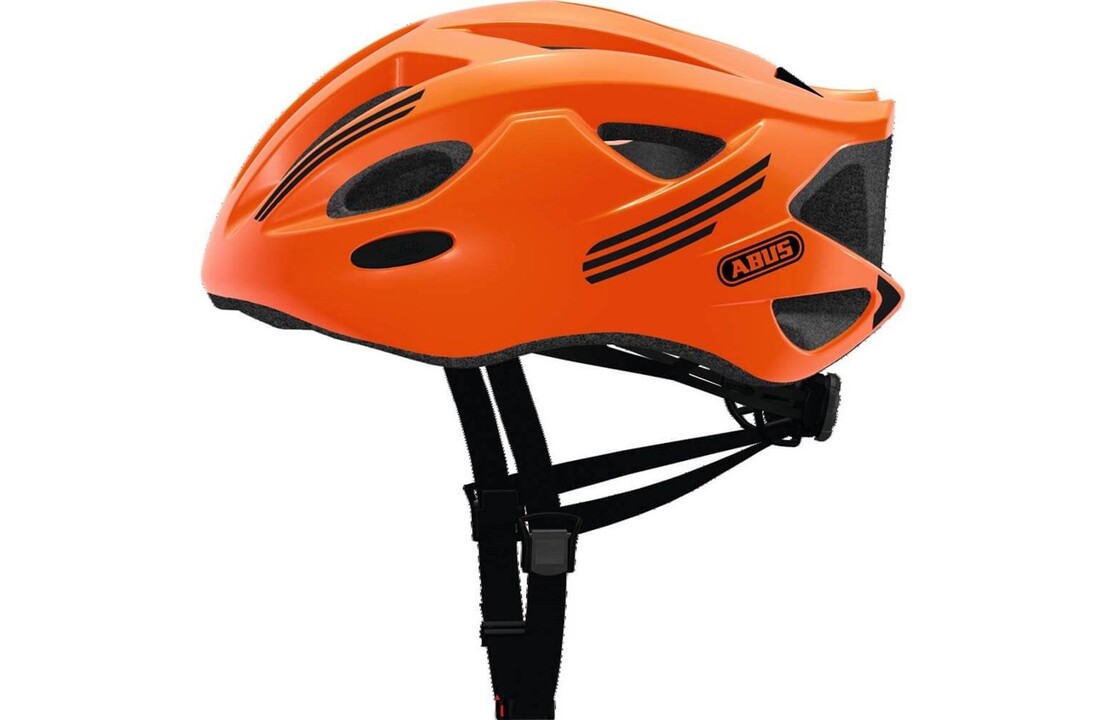 Abus S-Cension Fietshelm - Oranje / Zwart - L