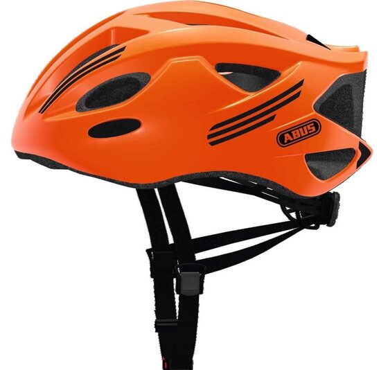 Abus S-Cension Fietshelm - Oranje / Zwart - L