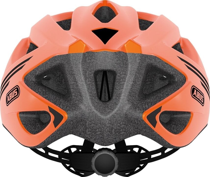 Abus S-Cension Fietshelm - Oranje / Zwart - L