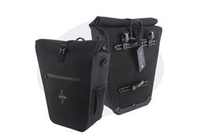 Voltano Luxe E-bike Fietstas 28L - Zwart - Pakaftas Met Laptop vak - 100% Waterdicht