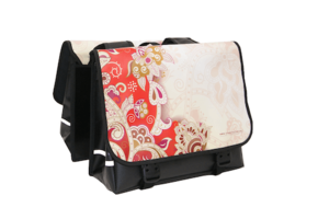 Dandell Dubbele Fietstas Cabluna - Vintage Rood / Zwart - 42L