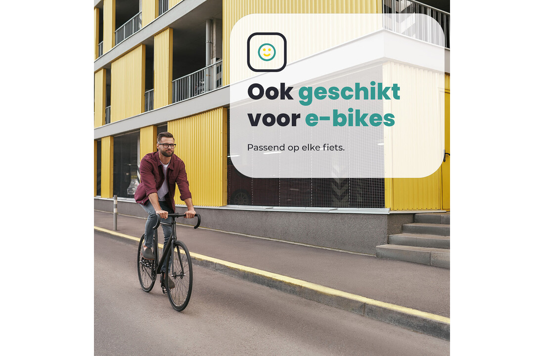 Voltano Dubbele Fietstas XL - Zwart - 48 Liter