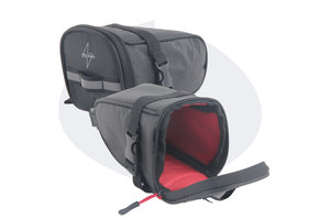 Voltano Luxe Zadeltas - Zwart