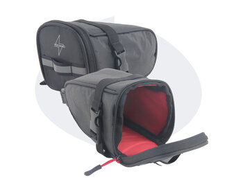 Voltano Luxe Zadeltas - Zwart