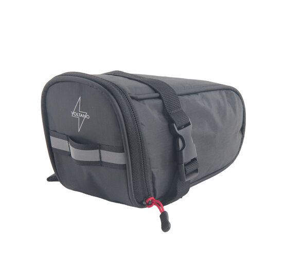 Voltano Luxe Zadeltas - Zwart