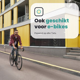 Voltano Luxe Zadeltas - Zwart