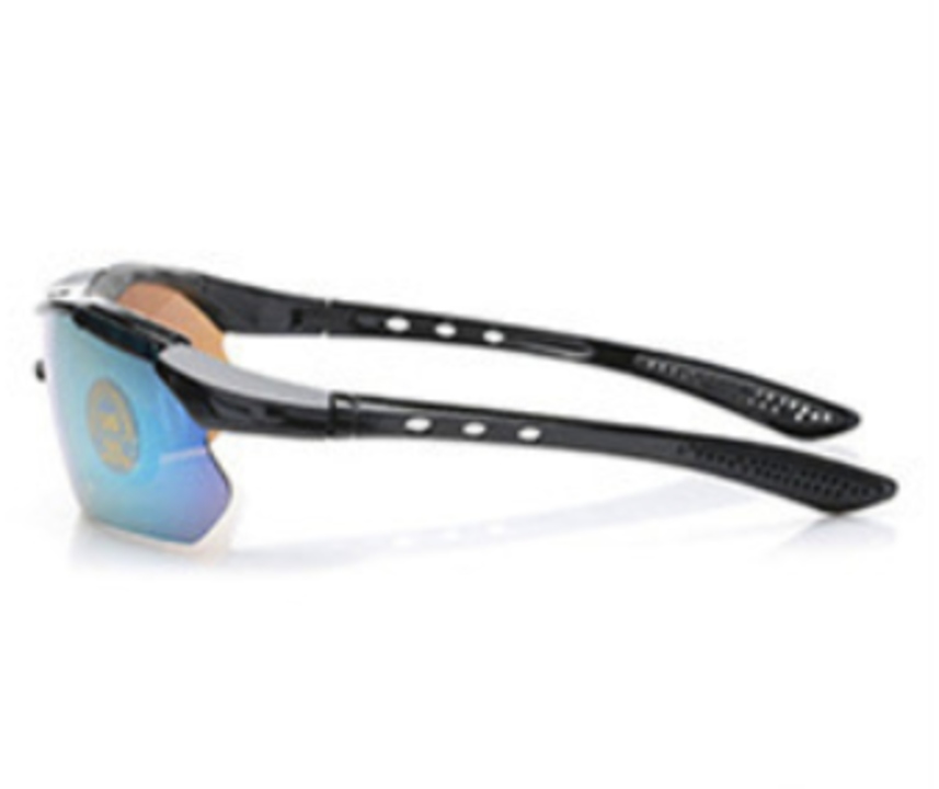 Voltano Fietsbril - Zwart - Incl. 5 Gratis Lenzen En Meer