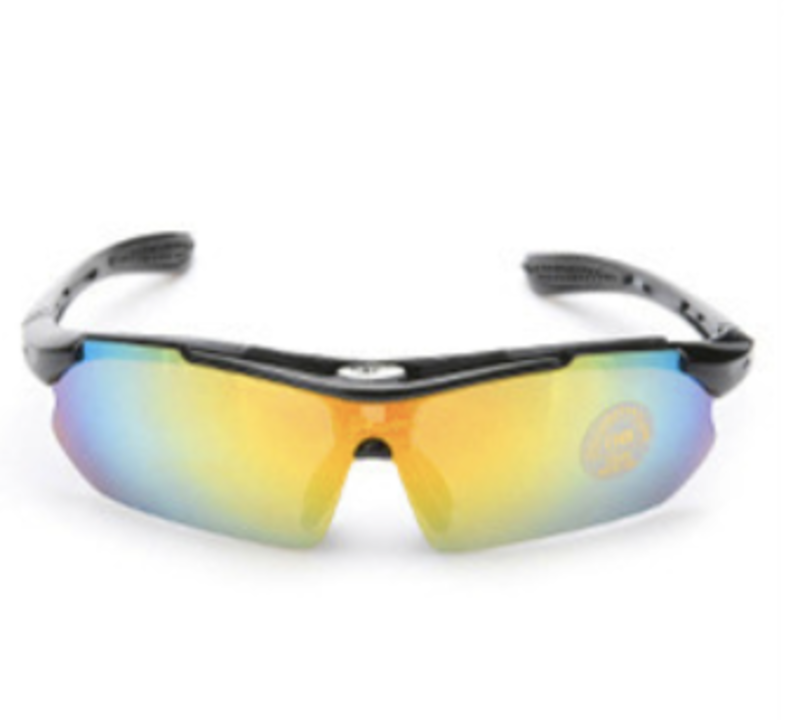 Voltano Fietsbril - Zwart - Incl. 5 Gratis Lenzen En Meer