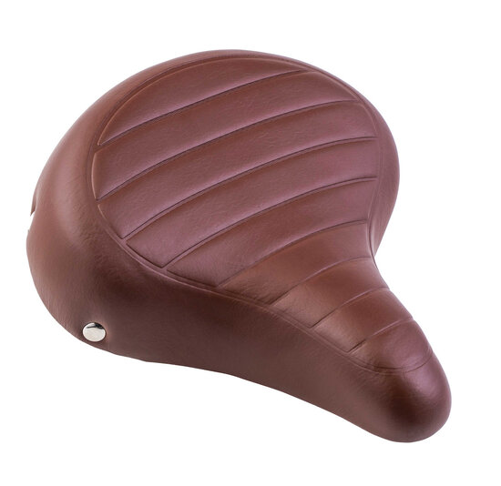 Voltano Drifter Fietszadel - Bruin - Gratis Zadelstrop