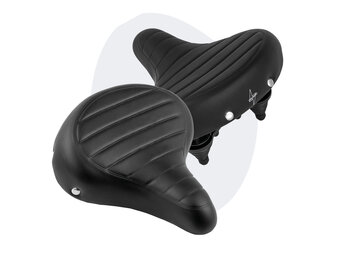 Voltano Drifter Fietszadel - Zwart