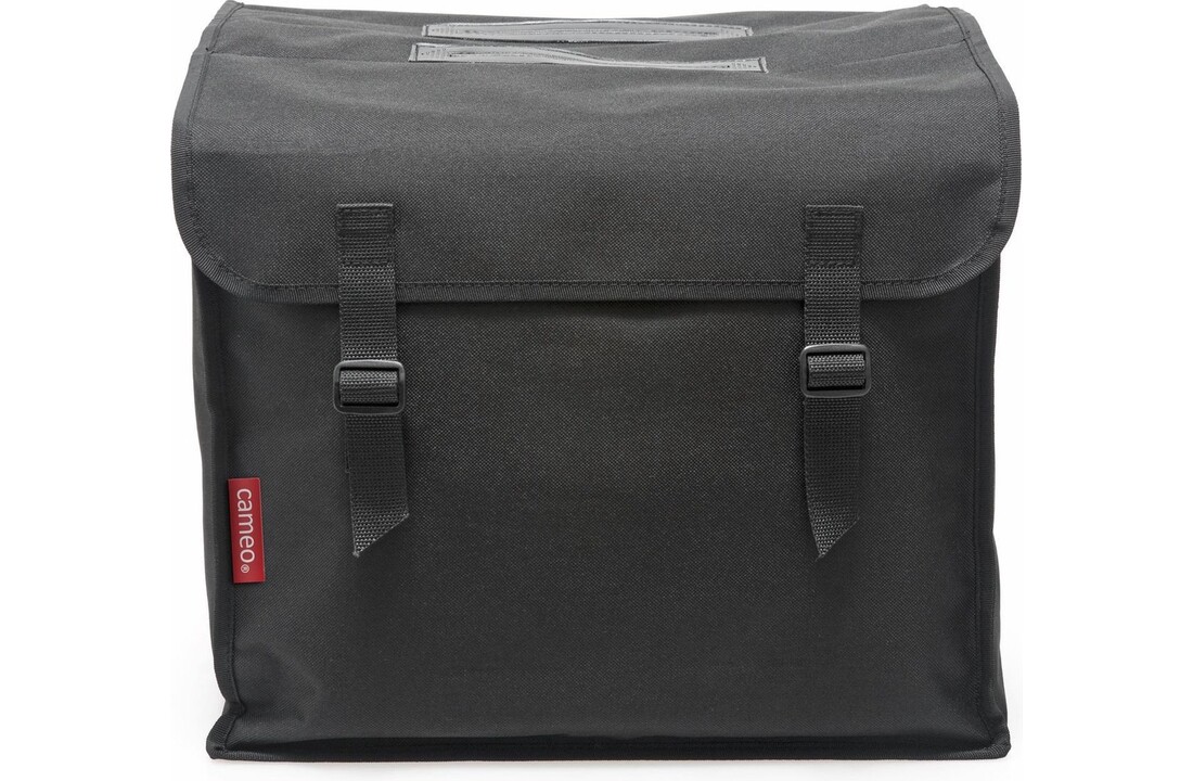 New Looxs Cameo Dubbele Fietstas - Zwart - 30 Liter