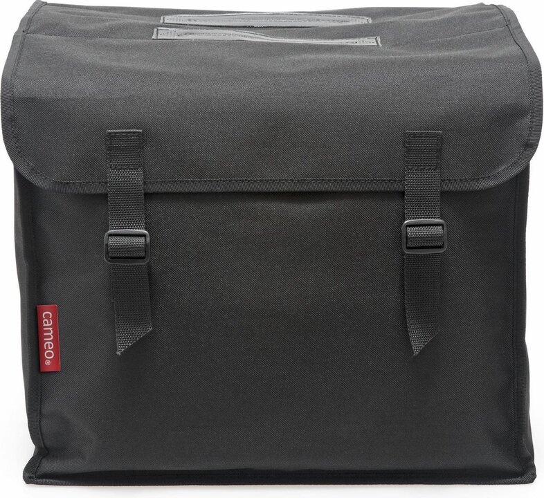 New Looxs Cameo Dubbele Fietstas - Zwart - 30 Liter