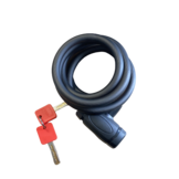 Kabelslot Gepantserd 120CM - Zwart - ⌀12mm