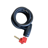 Kabelslot Gepantserd 120CM - Zwart - ⌀12mm
