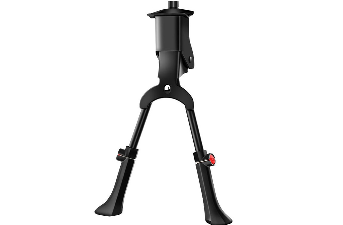 Voltano Dubbele Fietsstandaard -Verstelbaar - 26 / 28 inch - Zwart