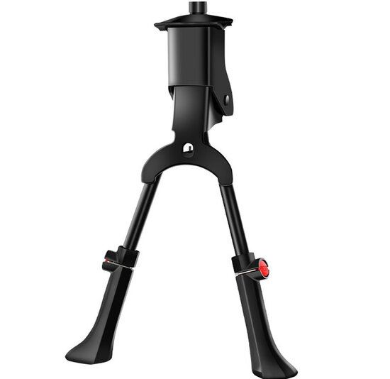 Voltano Dubbele Fietsstandaard -Verstelbaar - 26 / 28 inch - Zwart