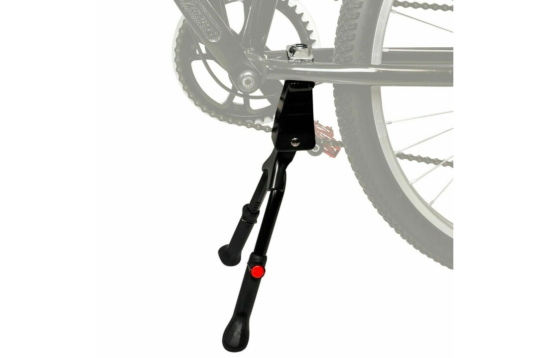 Voltano Dubbele Fietsstandaard -Verstelbaar - 26 / 28 inch - Zwart