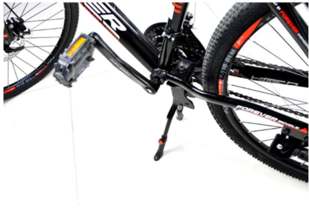 Voltano Dubbele Fietsstandaard -Verstelbaar - 26 / 28 inch - Zwart