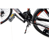 Voltano Dubbele Fietsstandaard -Verstelbaar - 26 / 28 inch - Zwart