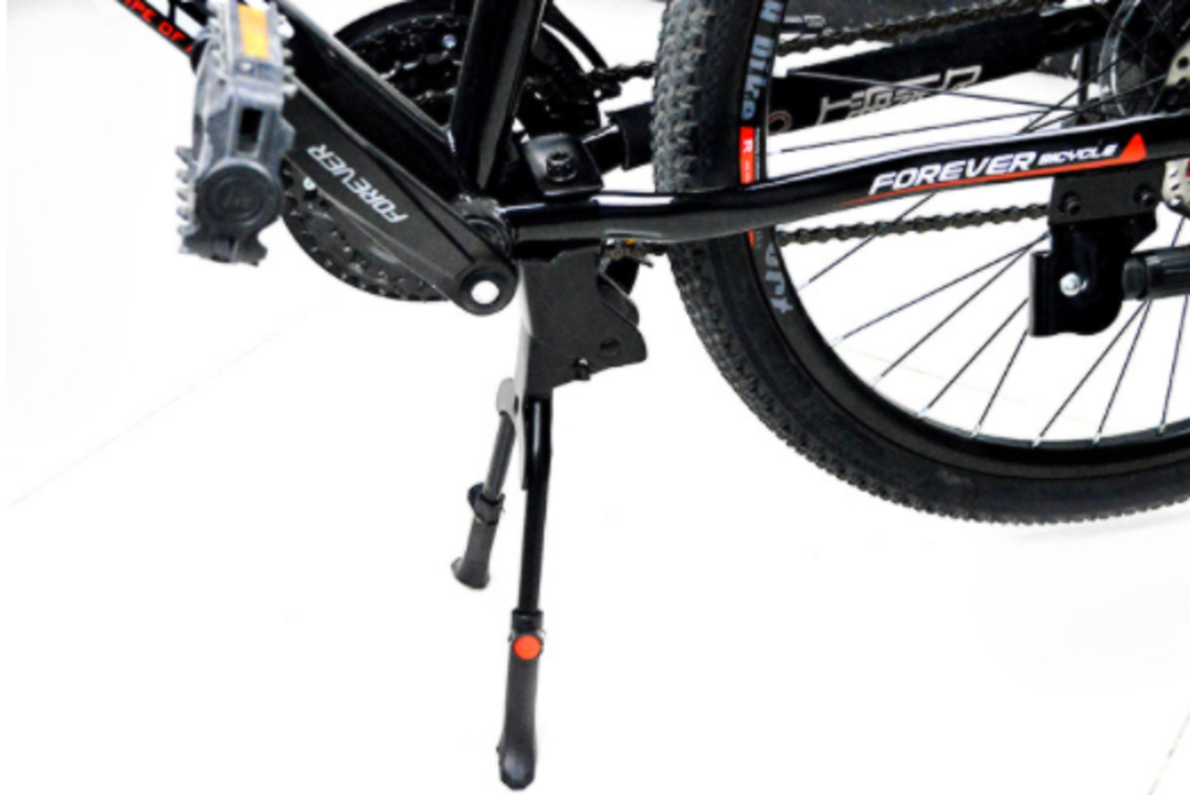 Voltano Dubbele Fietsstandaard -Verstelbaar - 26 / 28 inch - Zwart