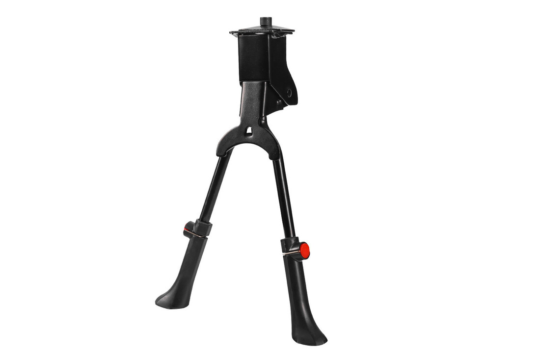 Voltano Dubbele Fietsstandaard -Verstelbaar - 26 / 28 inch - Zwart